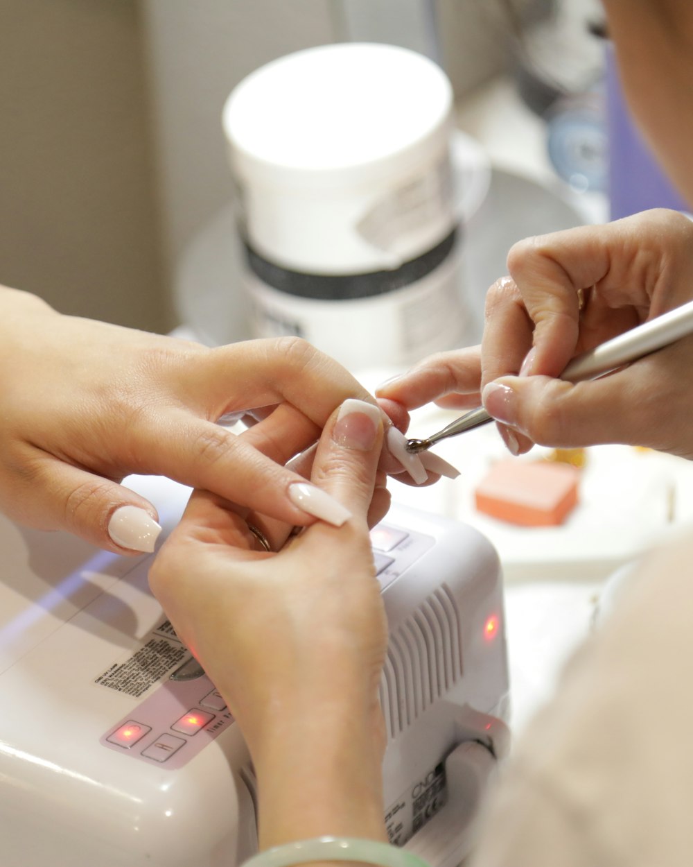 An appointment in progress